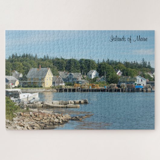 Eilanden van Maine Mid-Coast Harbour (1014 stuks) Legpuzzel (Horizontaal)