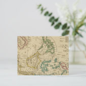 Eilanden van Oost-Indies Briefkaart (Staand voorkant)