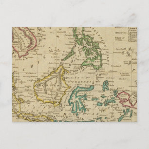 Eilanden van Oost-Indies Briefkaart