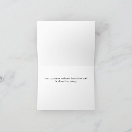 Eilandersvakantie Bedankkaart (Binnen)