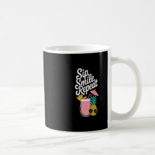 Eilandgevoel Slurp Glimlach Herhaal Ananas Pret Koffiemok