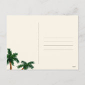 Eilandgroetvakantie Feestdagenkaart (Achterkant)