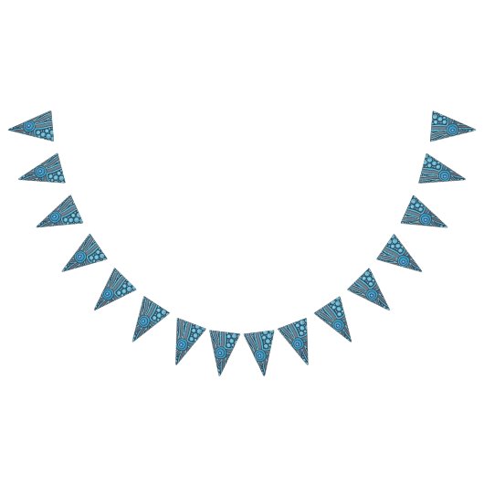 Eilandkamp Aboriginal Art Bunting Vlaggetjes (Alle)