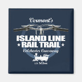 Eilandlijn spoor (H2) Magneet (Voorkant)