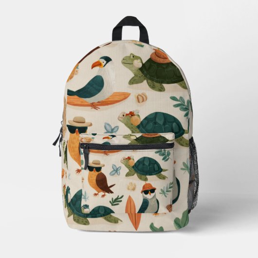 Eilandparadijs Print Cut Sew Tas Cadeau (Voorkant)