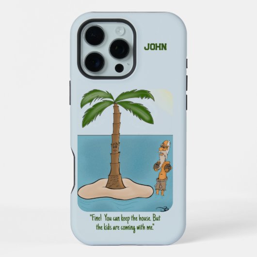 Eilandscheiding iPhone Hoesje (Achterkant)