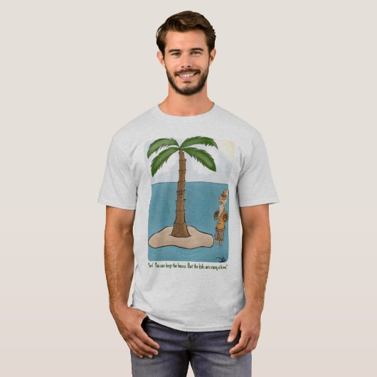 Eilandscheiding Natuurlijk T-shirt (Voorkant volledig)