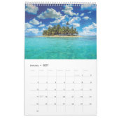 Eilandvakantie liefhebber 2025 kalender (Jan 2027)