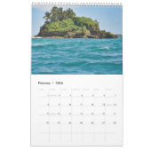 Eilandvakantie liefhebber 2025 kalender (Feb 2026)