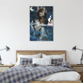 Eilandvrouw Canvasprint Canvas Afdruk (Insitu (Slaapkamer))
