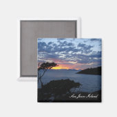 Eilandzonsondergang Magneet (Voorkant / Achterkant)