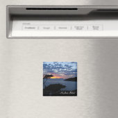 Eilandzonsondergang Magneet (Insitu (Vaatwasser))