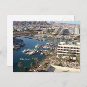 Eilat, Israël Briefkaart (Voorkant / Achterkant)