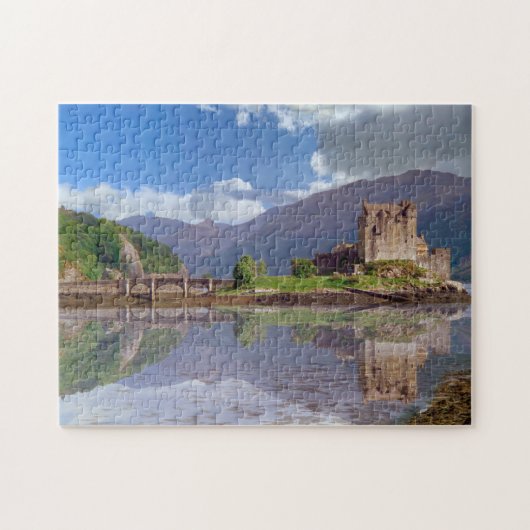 Eilean donan castle 373 puzzle legpuzzel (Horizontaal)
