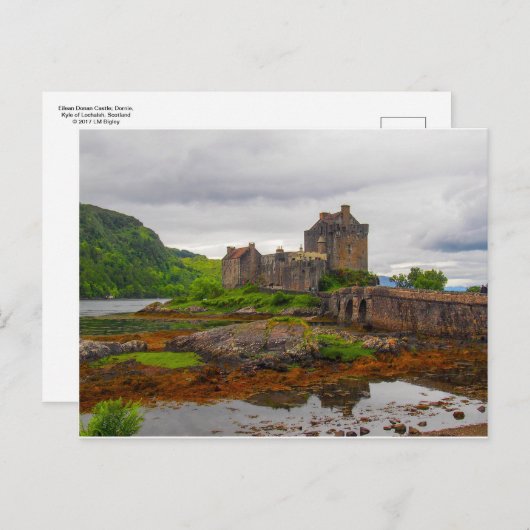 Eilean Donan Castle Briefkaart (Voorkant / Achterkant)