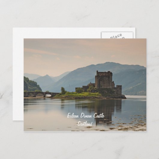 Eilean Donan Castle Briefkaart (Voorkant / Achterkant)