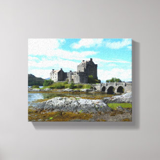 Eilean Donan Castle Canvas Afdruk