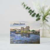 Eilean Donan Castle Card Briefkaart (Staand voorkant)