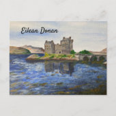 Eilean Donan Castle Card Briefkaart (Voorkant)