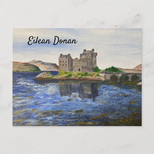 Eilean Donan Castle Card Briefkaart (Voorkant)