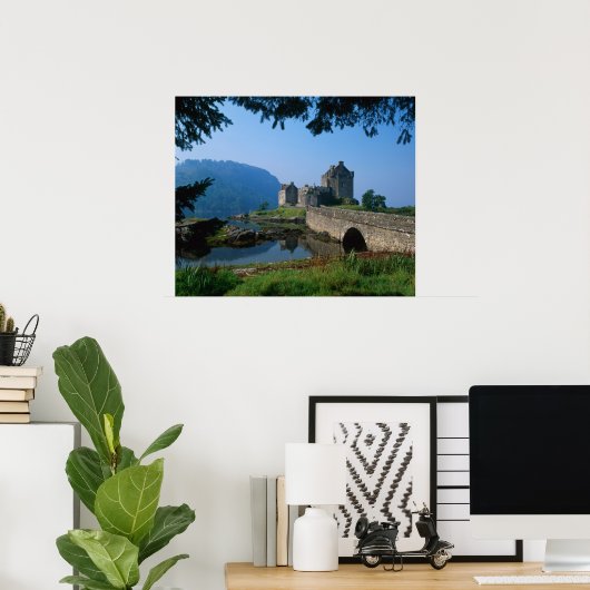 Eilean Donan Castle, Highlands, Schotland 2 Poster (Thuiskantoor)