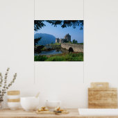 Eilean Donan Castle, Highlands, Schotland 2 Poster (Keuken)