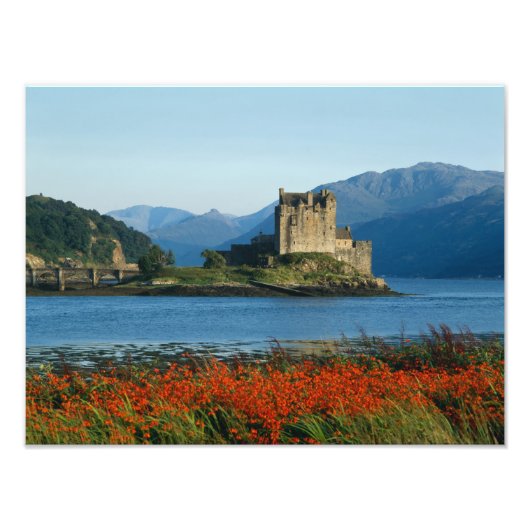 Eilean Donan Castle, Highlands, Schotland 3 Foto Afdruk (Voorkant)