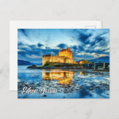Eilean Donan Castle, Highlands, Scotland Briefkaart (Voorkant / Achterkant)