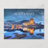 Eilean Donan Castle in Night Briefkaart (Voorkant)