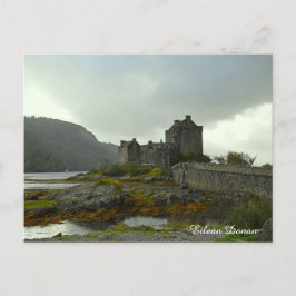 Eilean Donan Castle in Schotland Feestdagenkaart
