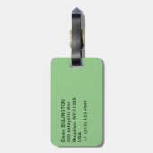 Eilean Donan Castle, Loch Duich - Schotland, Veren Bagagelabel (Achterkant verticaal)