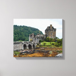 Eilean Donan Castle, Loch Duich - Schotland, Veren Canvas Afdruk