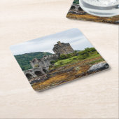 Eilean Donan Castle, Loch Duich - Schotland, Veren Kartonnen Onderzetters (Schuin)