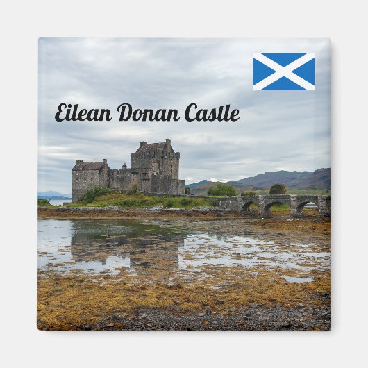 Eilean Donan Castle, Loch Duich - Schotland, Veren Magneet (Voorkant)