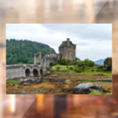 Eilean Donan Castle, Loch Duich - Schotland, Veren Raamsticker (Vel 2)