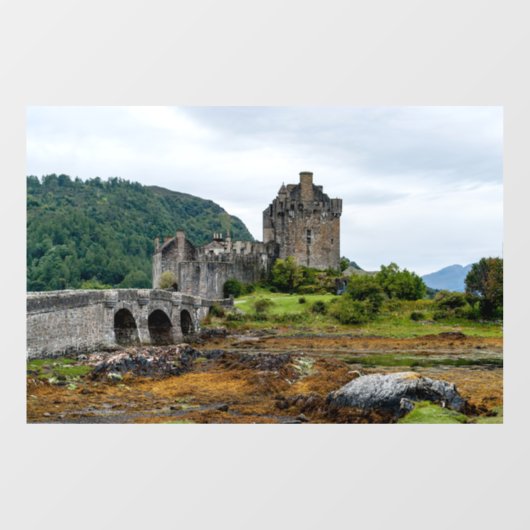 Eilean Donan Castle, Loch Duich - Schotland, Veren Raamsticker (Vel)
