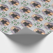 Eilean Donan Castle MacKenzie, MacRae Clans Xmas Cadeaupapier (Hoek)