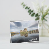 Eilean Donan Castle met reflectie in Schotland Briefkaart (Staand voorkant)