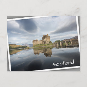 Eilean Donan Castle met reflectie in Schotland Briefkaart
