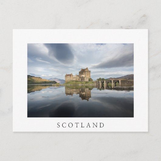 Eilean Donan Castle met reflectie in Schotland Briefkaart (Voorkant)