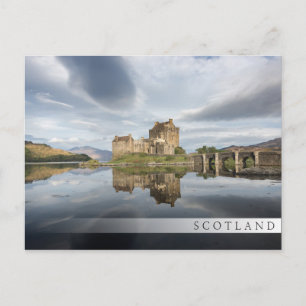Eilean Donan Castle met reflectie in Schotland Briefkaart