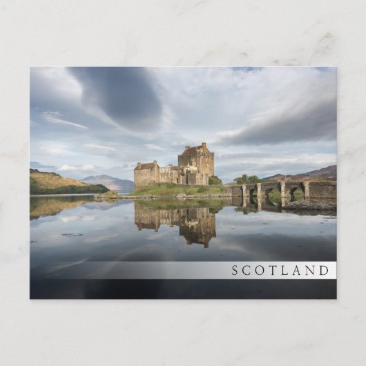 Eilean Donan Castle met reflectie in Schotland Briefkaart (Voorkant)