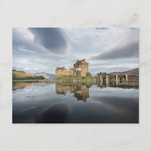 Eilean Donan Castle met reflectie in Schotland Briefkaart