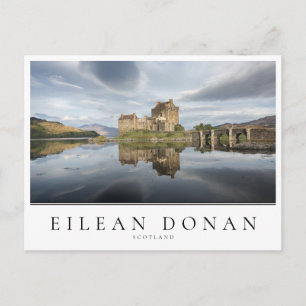 Eilean Donan Castle met reflectie in Schotland Briefkaart