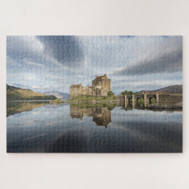 Eilean Donan Castle met reflectie in Schotland Legpuzzel