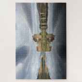Eilean Donan Castle met reflectie in Schotland Legpuzzel (Verticaal)