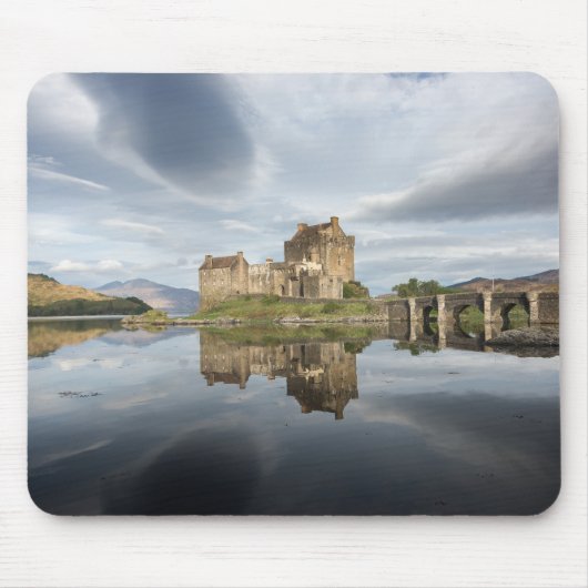 Eilean Donan Castle met reflectie in Schotland Muismat (Voorkant)
