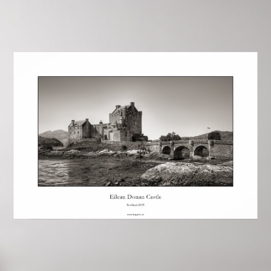 Eilean Donan Castle Poster (Voorkant)