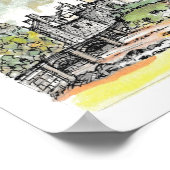 Eilean Donan Castle Print of Original Painting (Hoek)