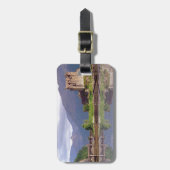 Eilean Donan castle reflectie Bagagelabel (Voorkant verticaal)